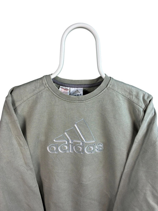 Adidas front logo sweater maat M
