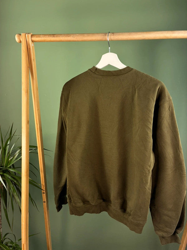 Carhartt Spell Out Sweater Heren | Groen | Maat S