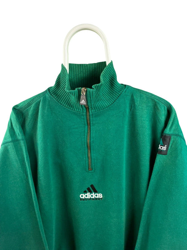 Adidas RARE 90s Quarter Zip Sweatshirt Heren | Groen | Maat M