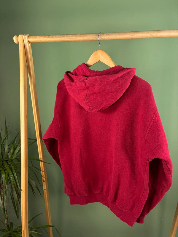 Nike 90s Chest Swoosh Hoodie Heren | Rood | Maat S