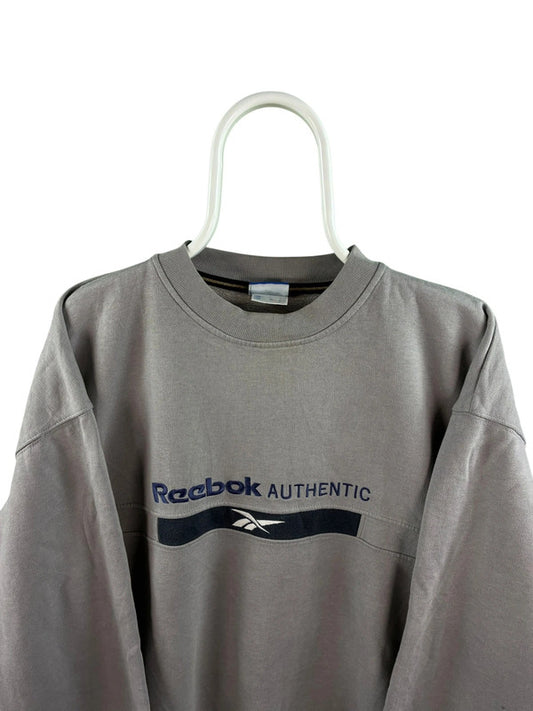 Reebok Sweater Heren | Grijs | Maat XL