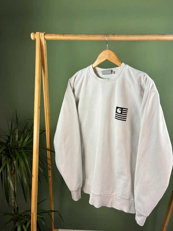 Carhartt Sweater Heren | Wit | Maat M