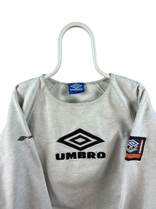 Umbro 90s Logo Sweater Dames | Grijs | Maat M