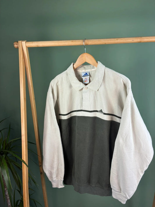 Vintage 90s polo sweater maat M