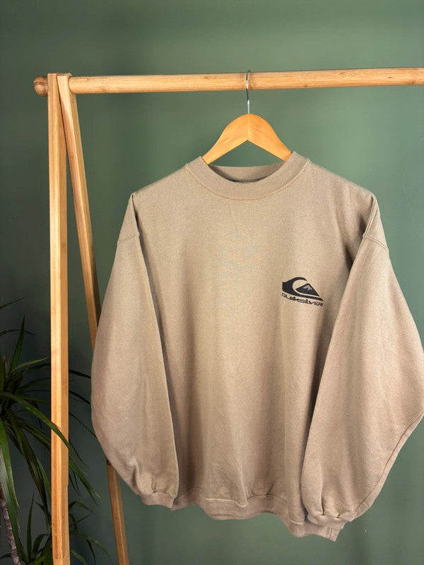 Quiksilver Sweater Heren | Bruin | Maat S