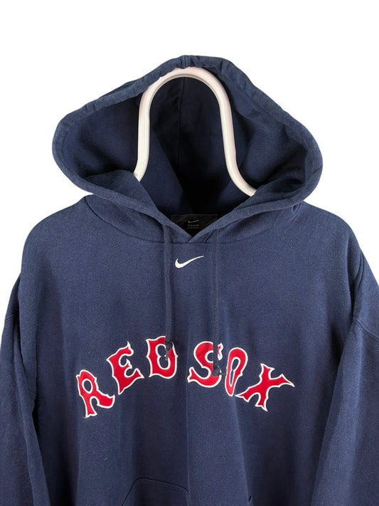 Nike Red Sox Hoodie Heren | Blauw | Maat XXL