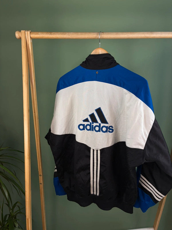 Vintage Adidas 90s track jacket maat L