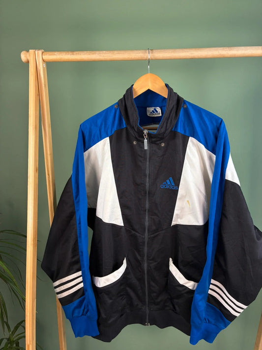 Vintage Adidas 90s track jacket maat L