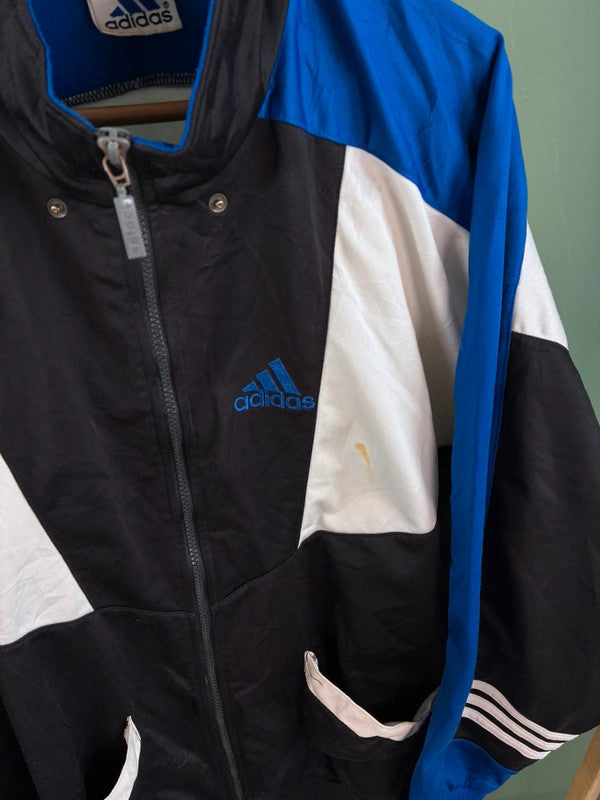 Vintage Adidas 90s track jacket maat L