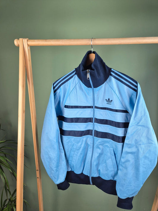Adidas 70s Track Jacket Dames | Blauw | Maat S