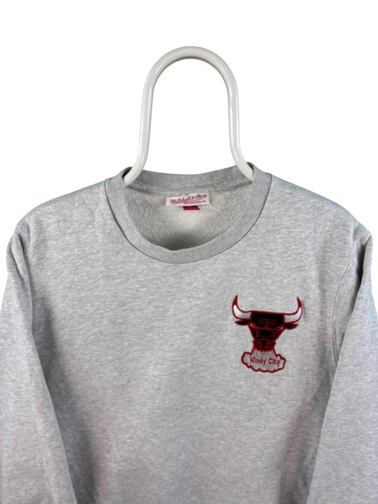 Mitchell & Ness Sweater Heren | Grijs | Maat M