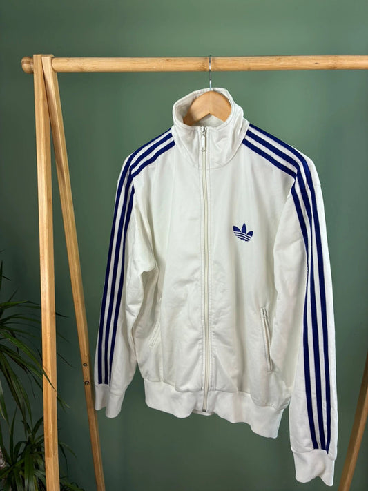 Adidas 80s Zipper Heren | Wit | Maat M