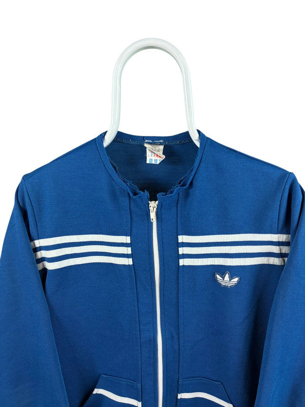 Vintage 90s zipper maat M blauw dames