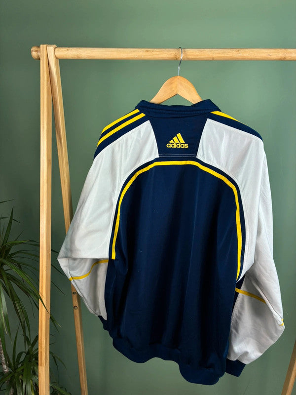 Vintage Adidas 90s track Jack maat L blauw heren
