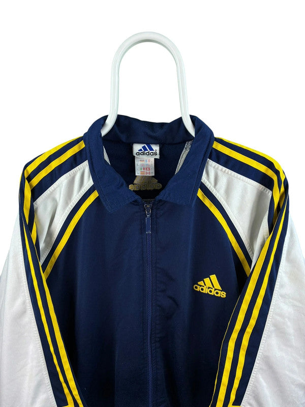 Vintage Adidas 90s track Jack maat L blauw heren