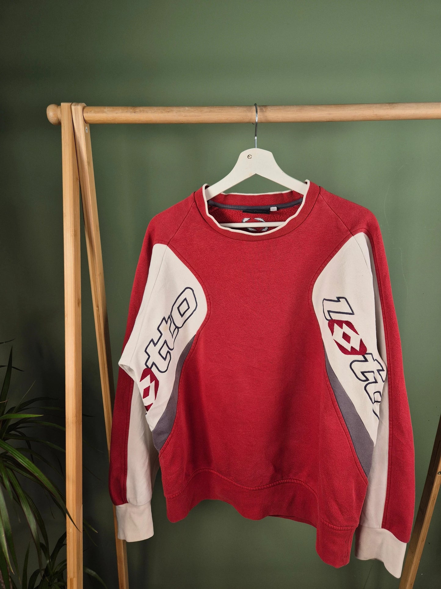 Lotto Sweater Heren | Rood | Maat M