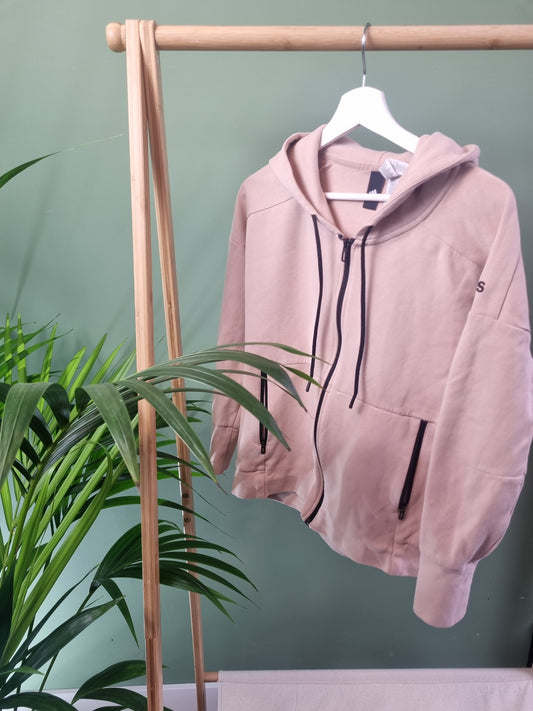 Adidas hoodie met rits maat M