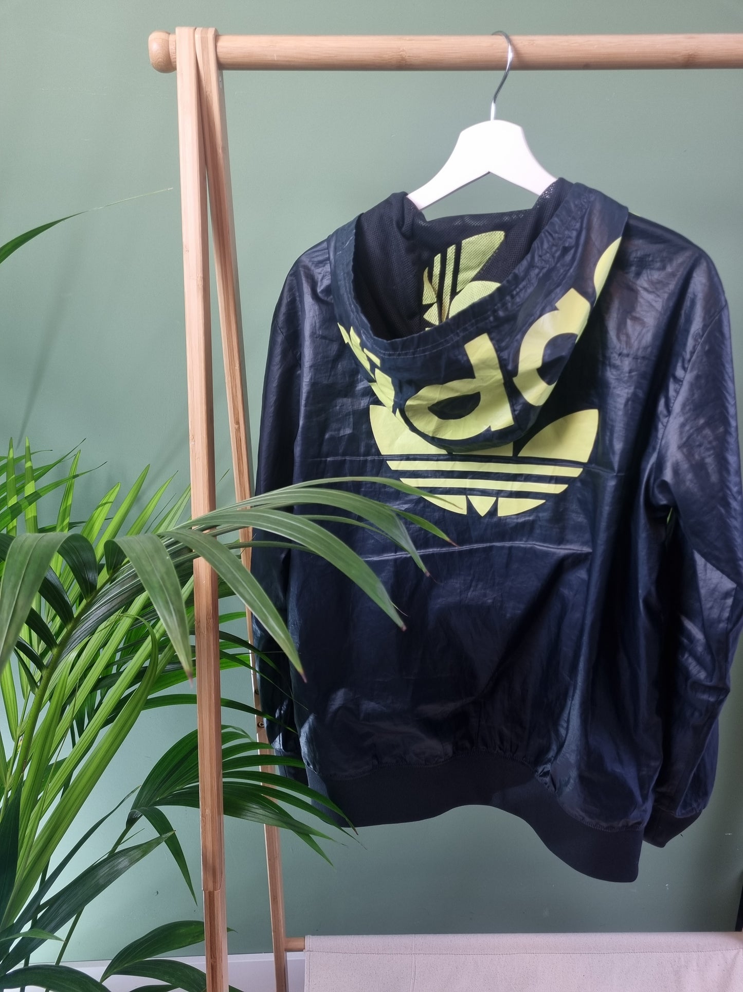 Adidas reversibel hoodie met rits maat M