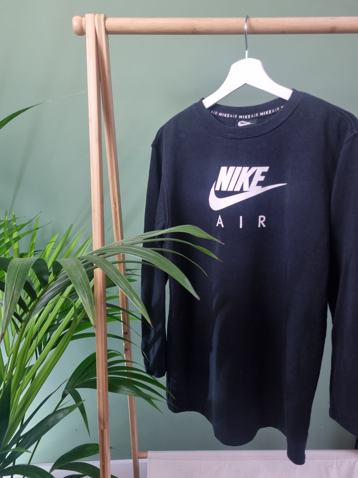 Nike logo long sweater maat S