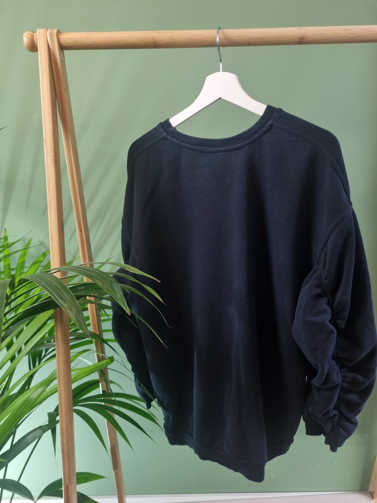 Adidas flower logo sweater maat L
