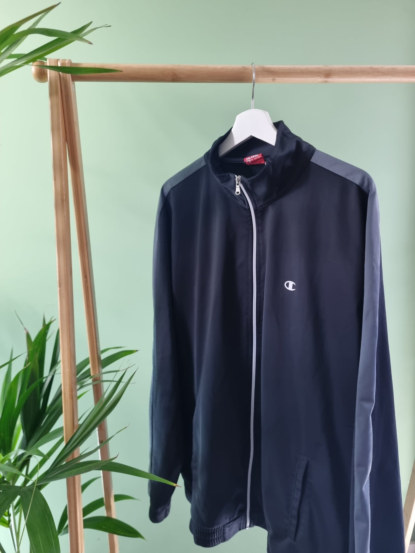 Champion zipper met opstaande kraag maat XXXL