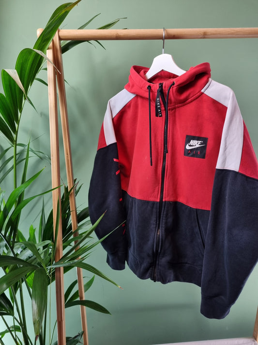 Nike Hoodie Met Rits Heren | Rood | Maat M