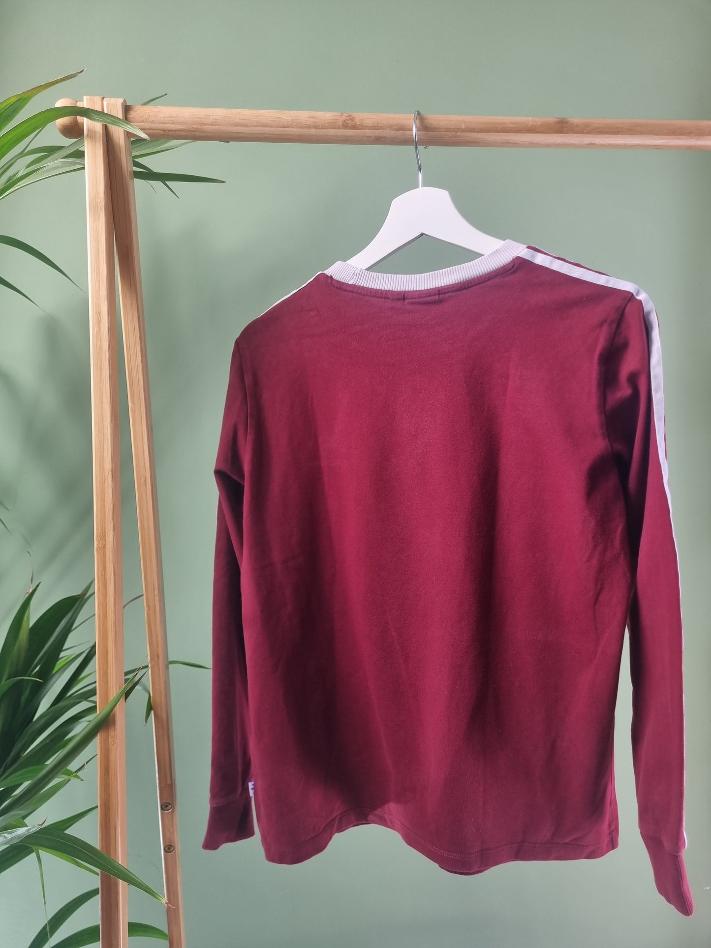 Adidas Longsleeve Tee Dames | Rood | Maat L