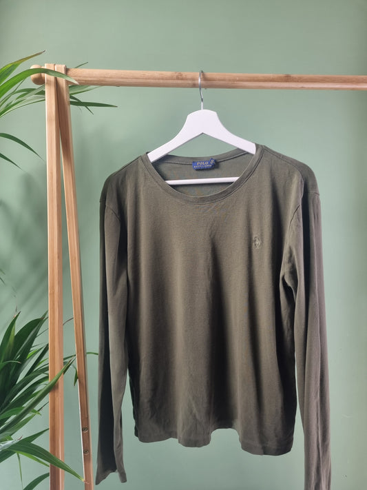 Ralph Lauren long sleeve tee maat XL