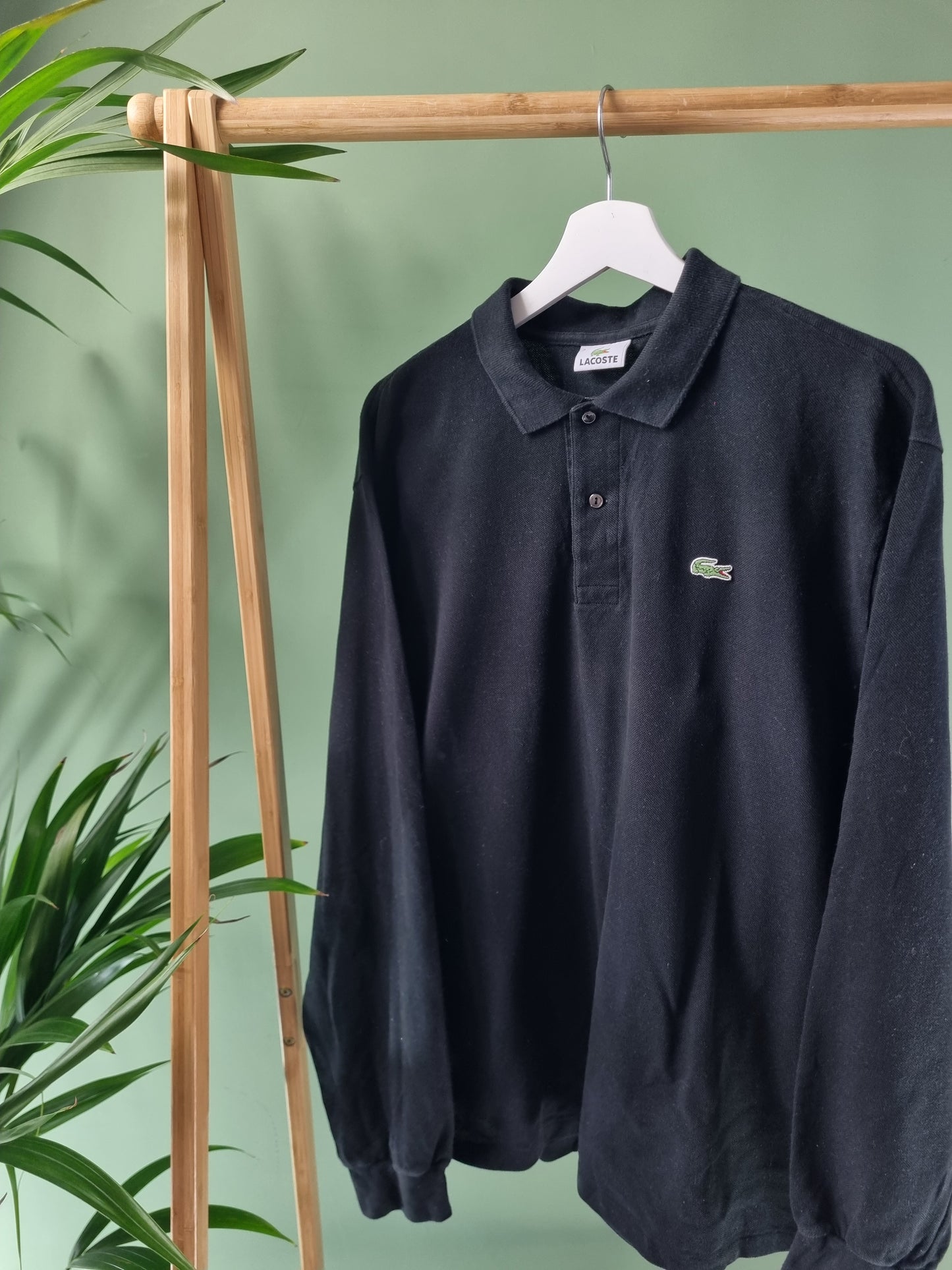 Lacoste long sleeve polo maat XXL