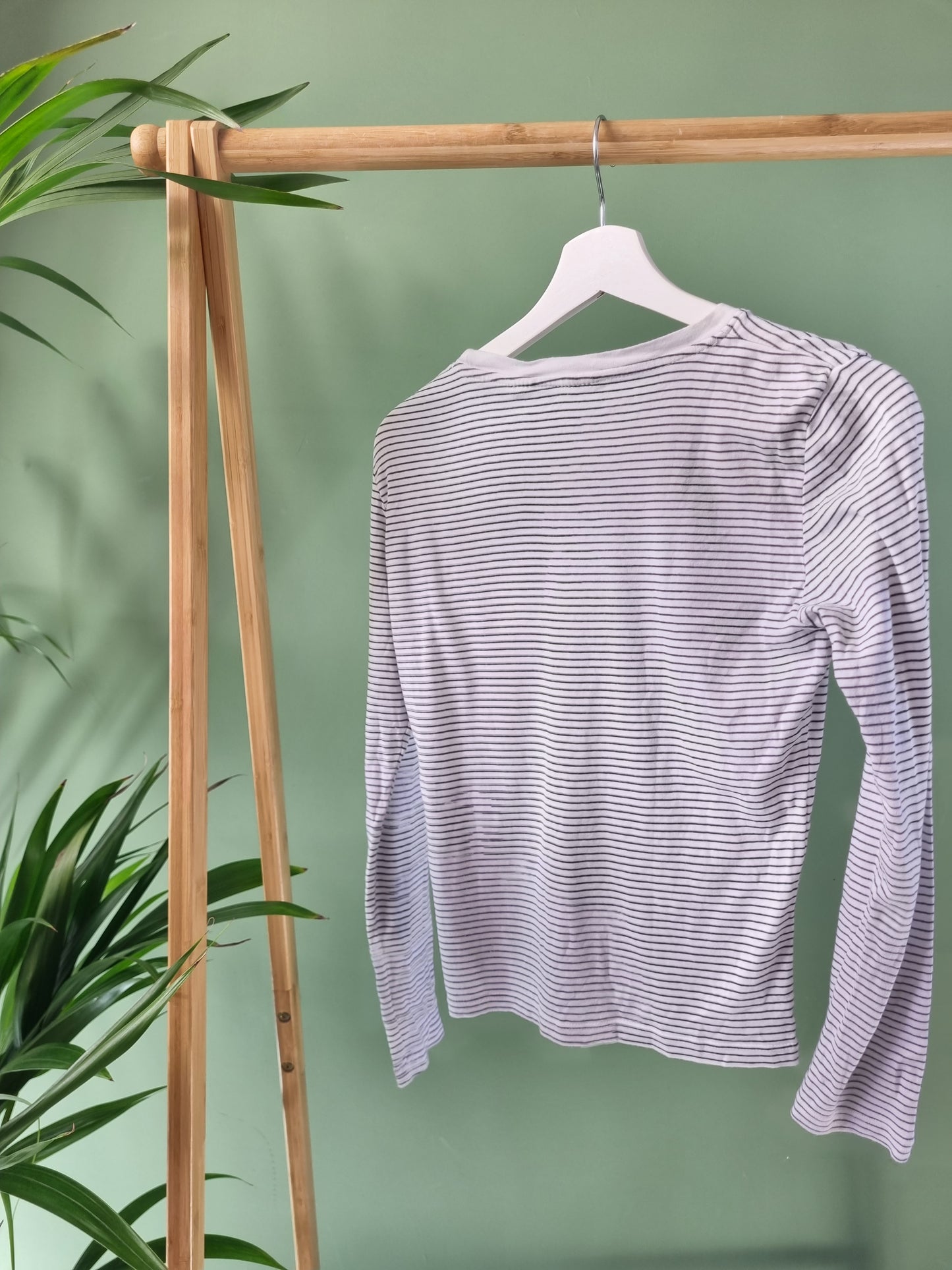 Levi's striped long sleeve tee maat S