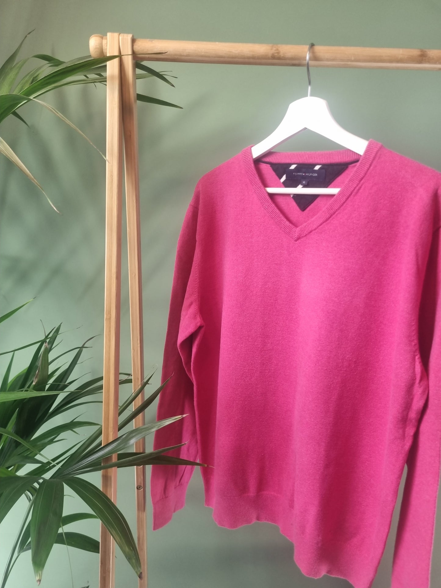 Tommy Hilfiger v-neck trui maat XL