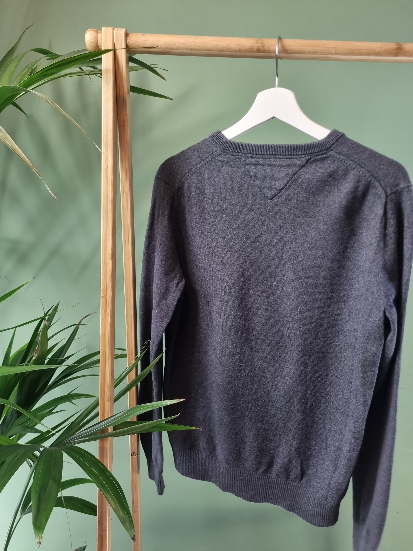 Tommy Hilfiger Trui Heren | Grijs | Maat S