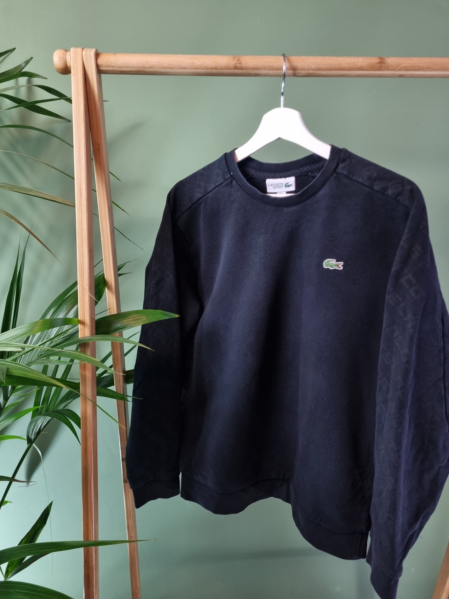 Lacoste Sweater Heren | Zwart | Maat M