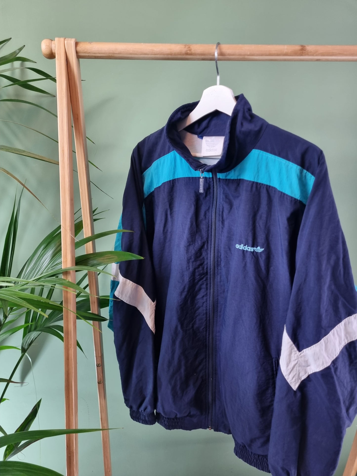 Adidas 80s shell track jacket maat XL