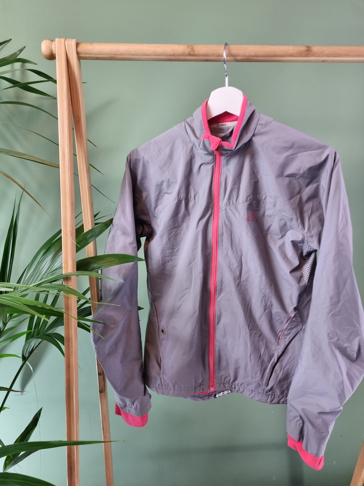 Adidas Track Jacket Dames | Grijs | Maat M