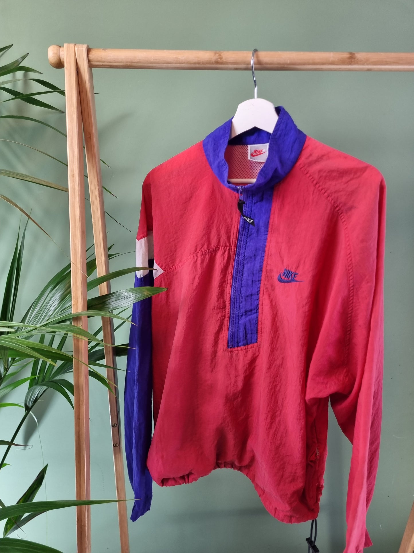 Nike 90s quarter zip lightweight top maat L