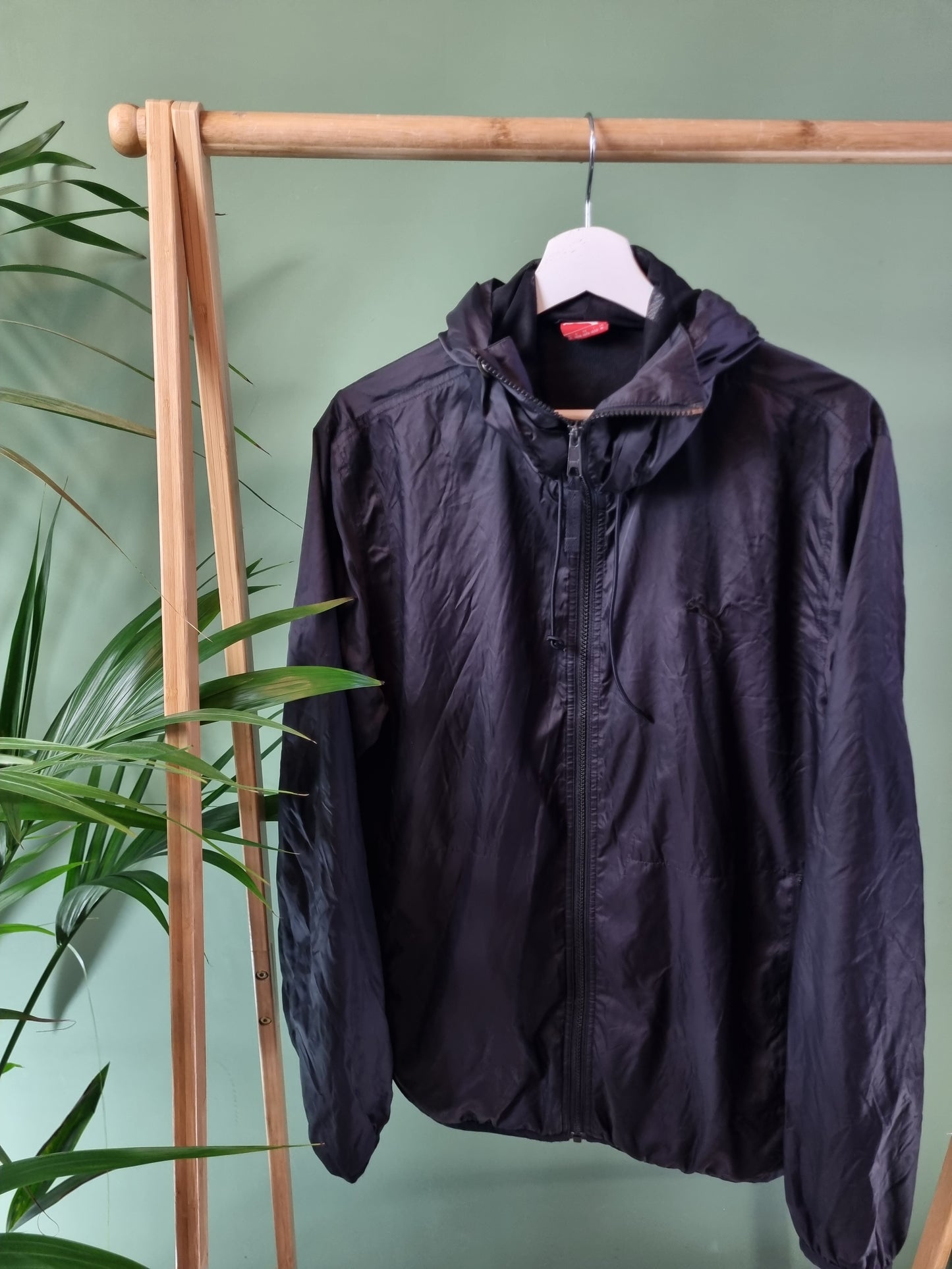 Puma shell zipper met hoodie maat M