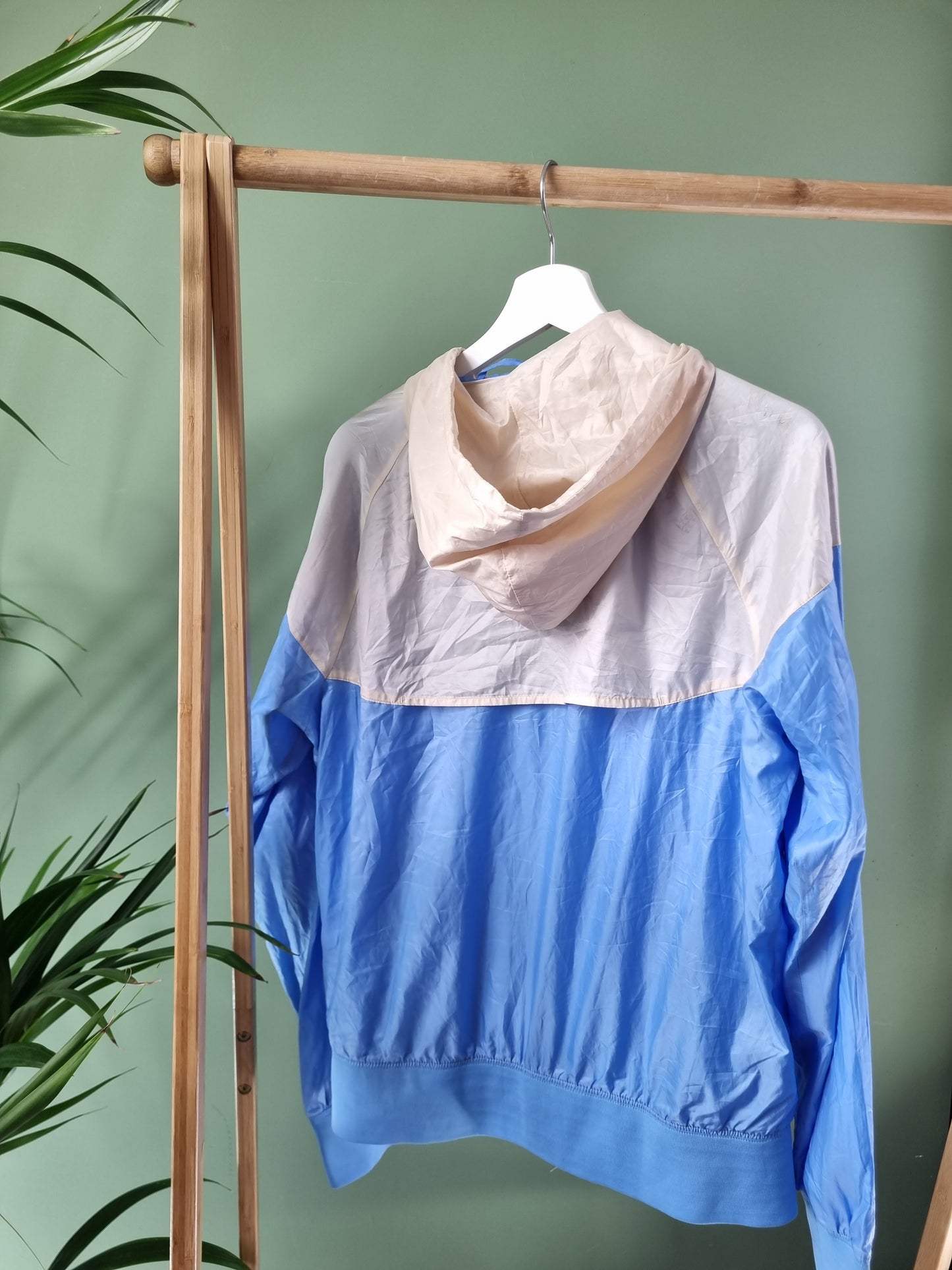 Nike Chest Logo Windjack Heren | Blauw | Maat M