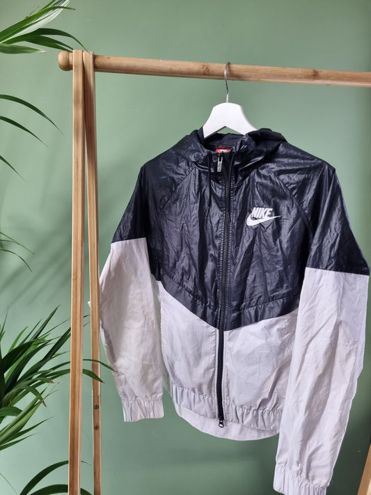 Nike hooded track jacket maat S