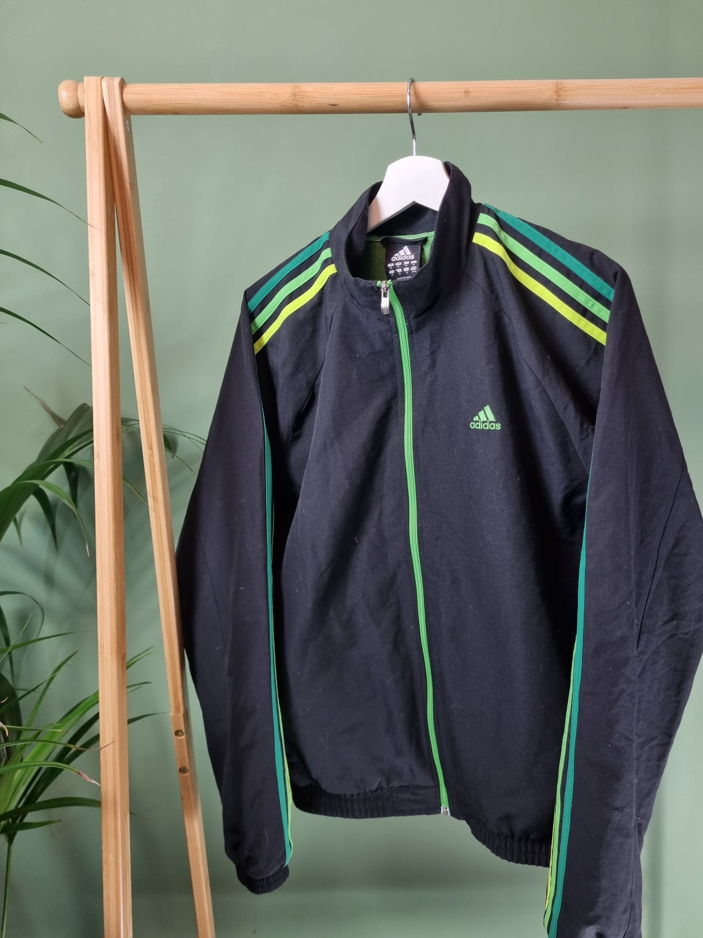 Adidas 3-Stripes Tussenjas Heren | Zwart | Maat M