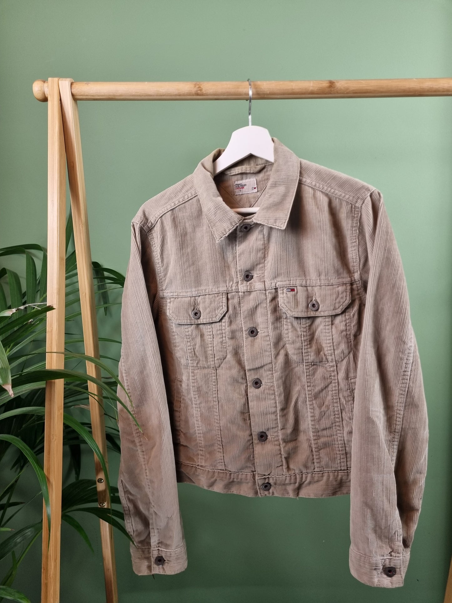 Tommy Hilfiger corduroy tussenjas maat S