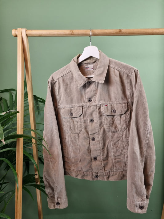 Tommy Hilfiger corduroy tussenjas maat S