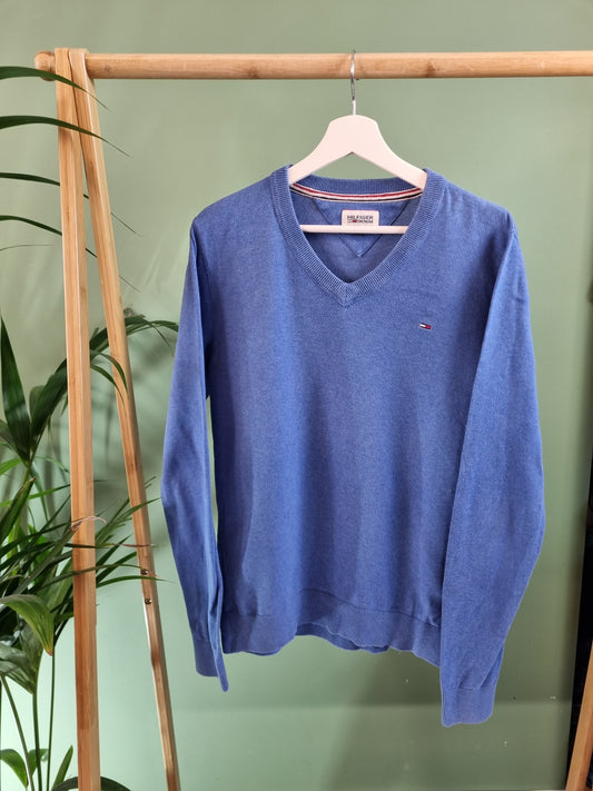 Tommy Hilfiger v neck trui maat M
