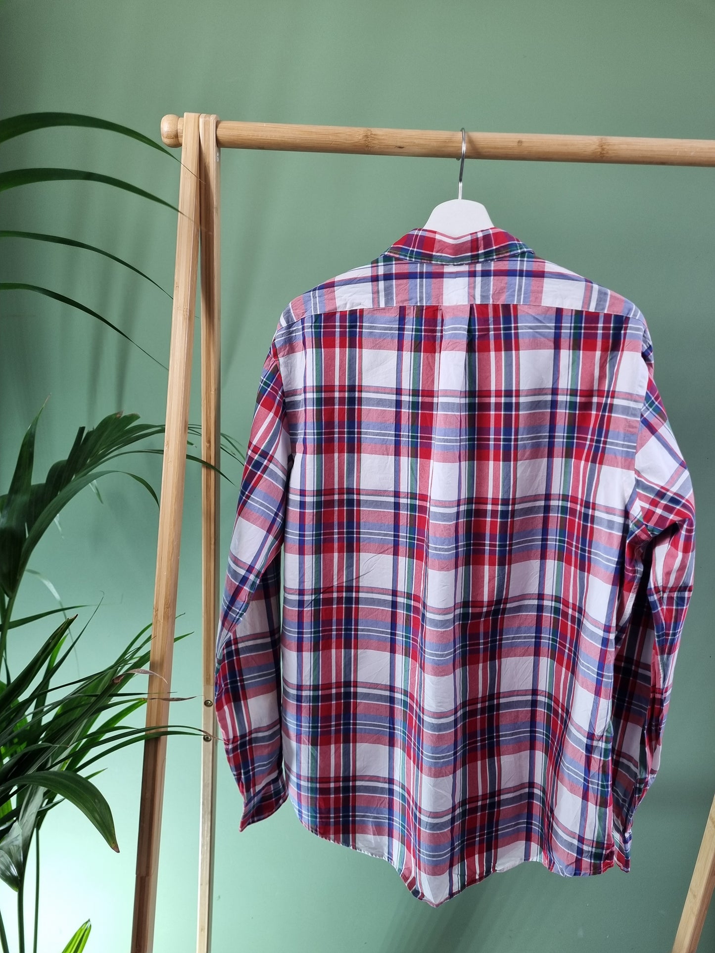 Ralph Lauren check print shirt maat XL