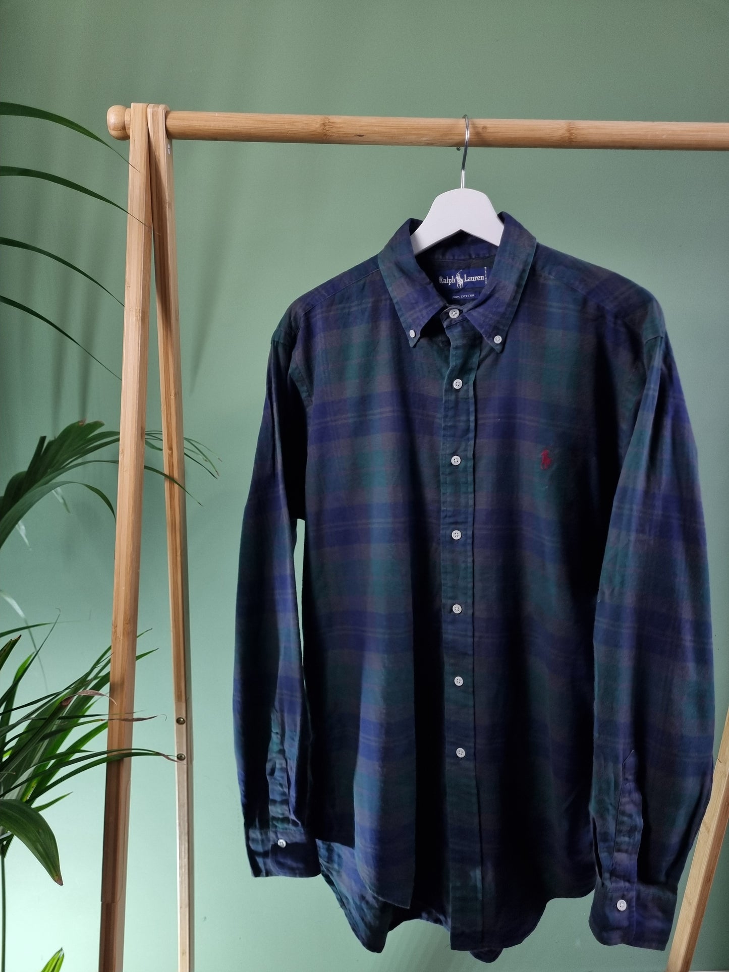 Ralph Lauren chest print shirt maat L