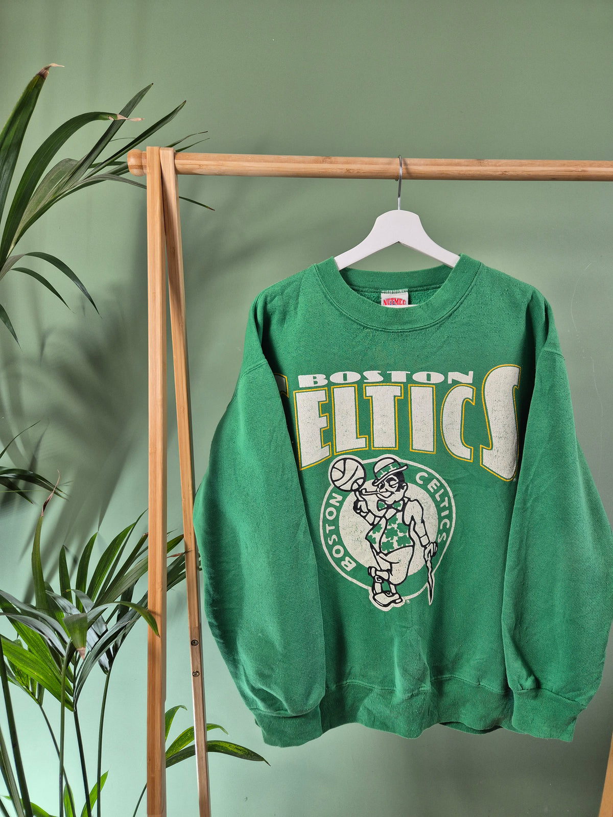 Nutmeg Celtics Sweater Heren | Groen | Maat M