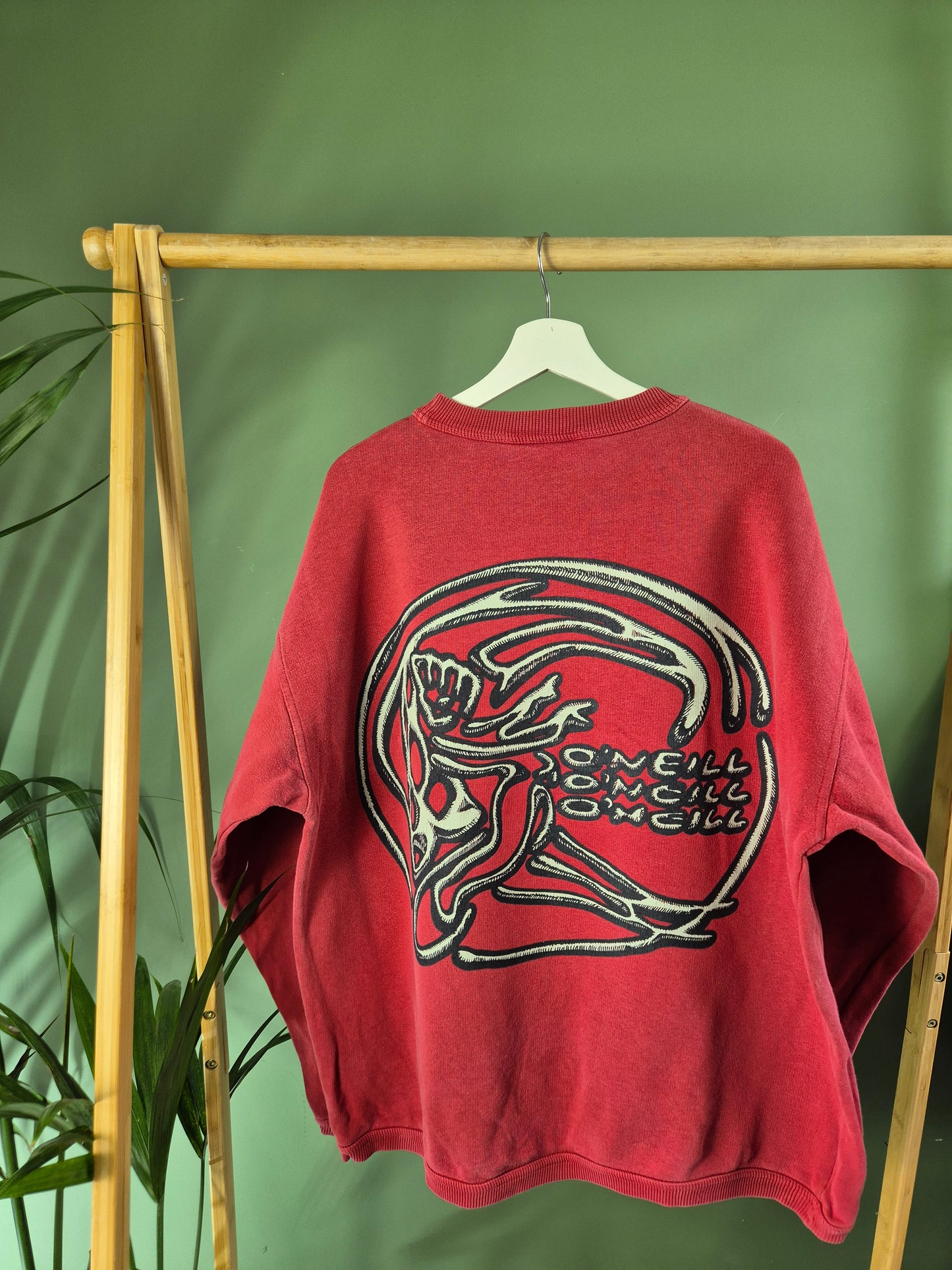 O'Neill back print sweater maat M