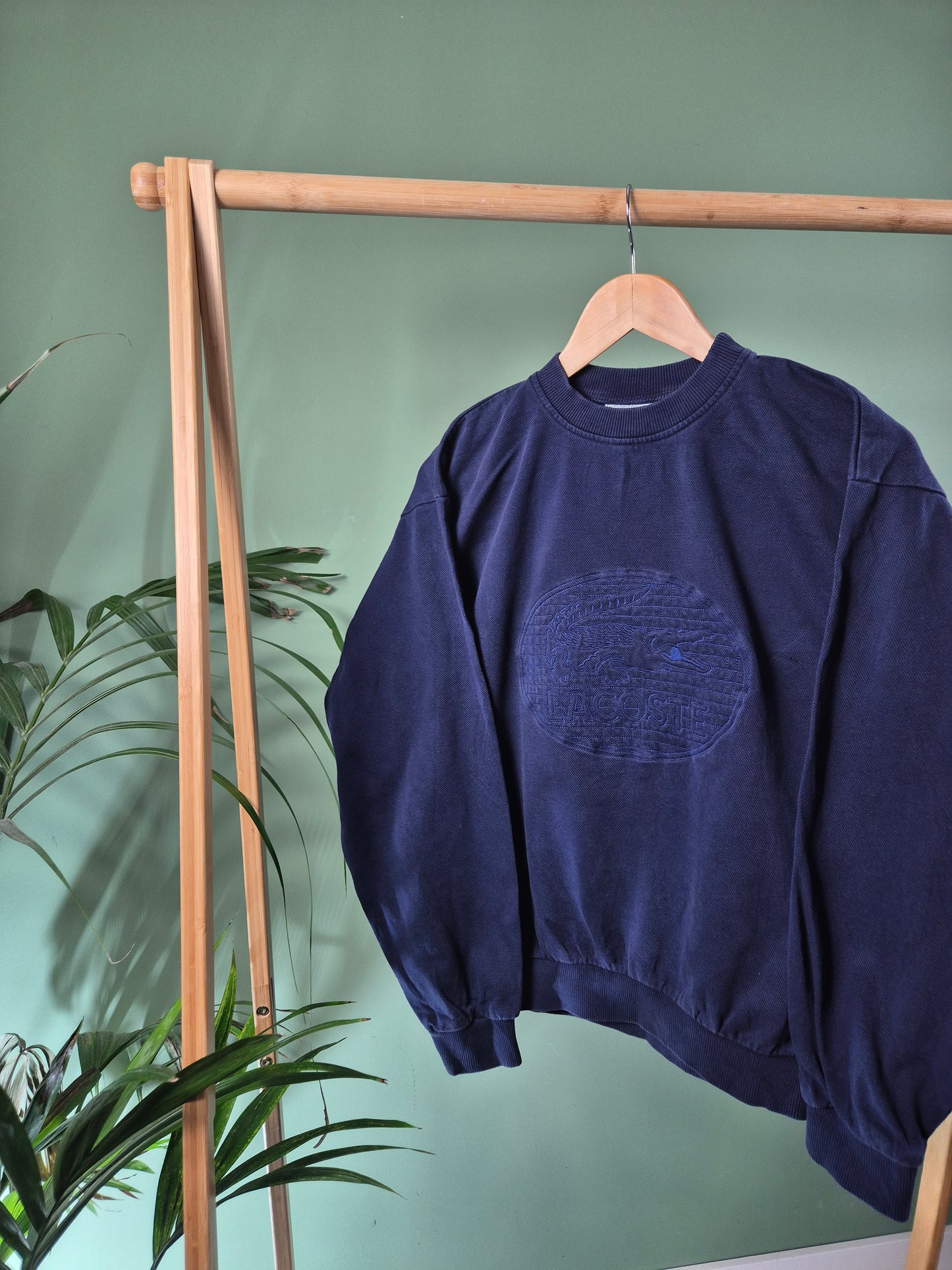 Lacoste front logo sweater maat S