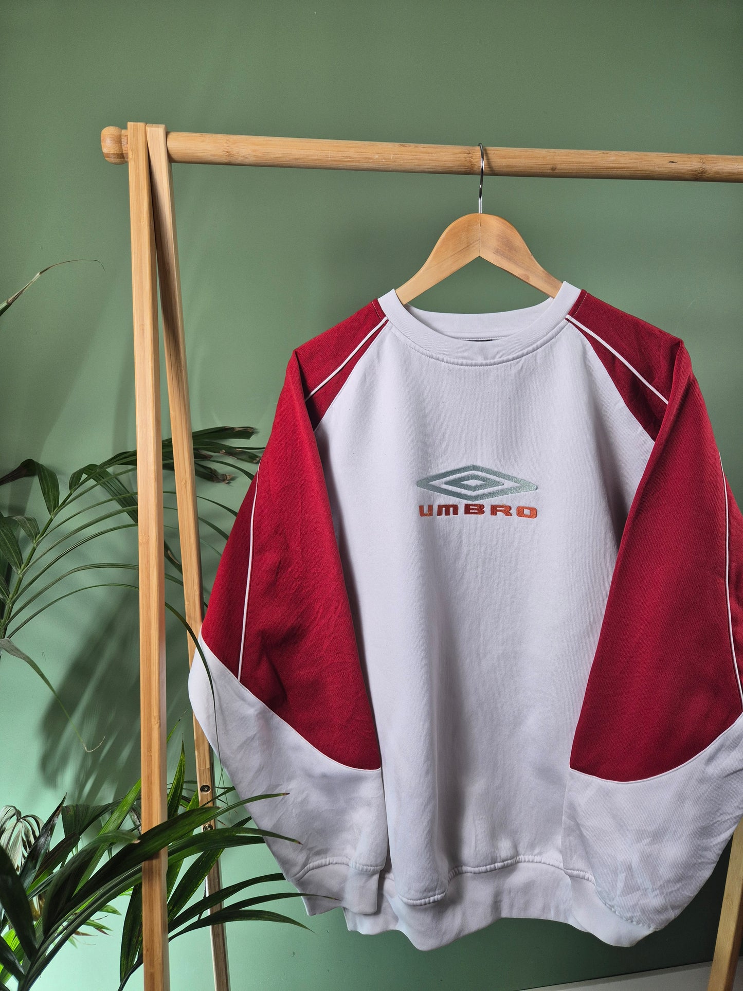 Umbro center logo sweater maat M