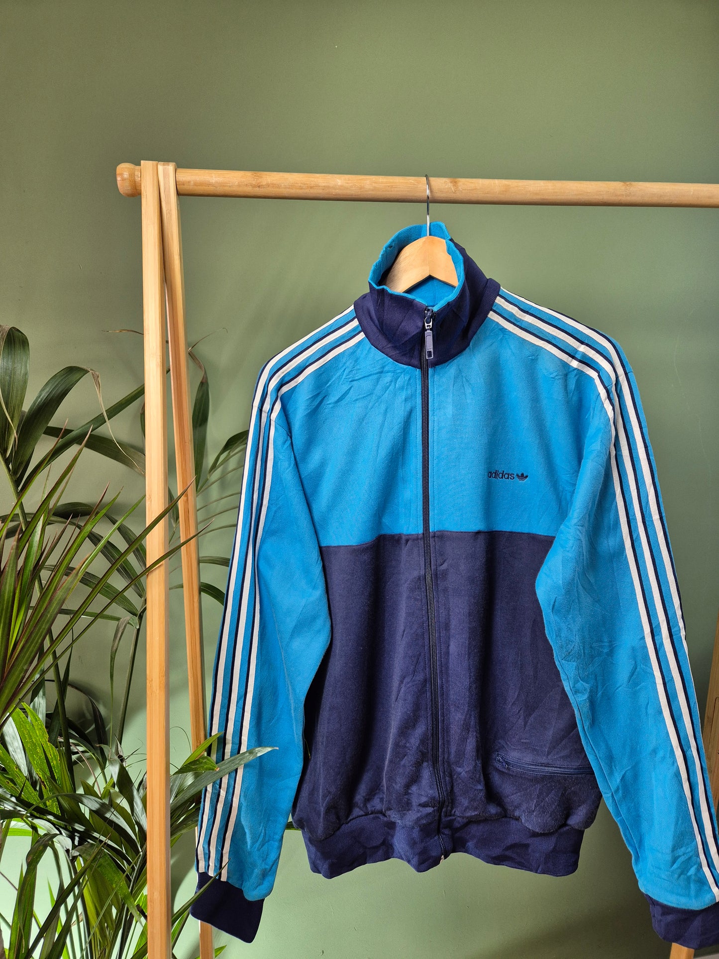 Adidas 80s zipper maat L